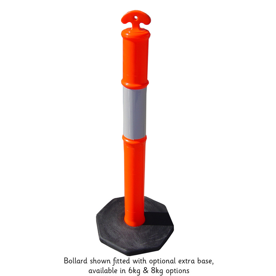 T-Top Bollard w Reflective Sleeve (base not included) - Image 2